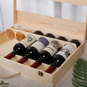 Hop Go Dung Ruou Vang 6 Chai Nap Ho Topvang.vn 3