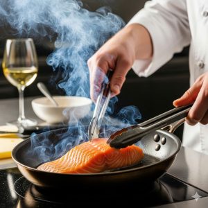 3 Công Thức Nấu Cá Hồi Với Rượu Vang Đi Kèm!